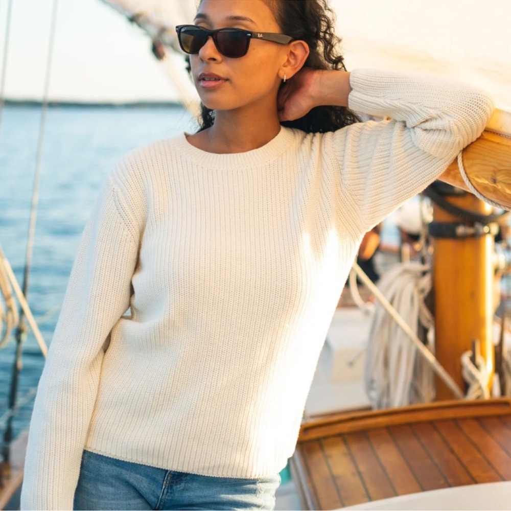 LONG WHARF XXL KNIT SWEATER.